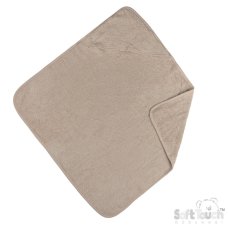 HT10-COF: Coffee Hooded Towel